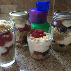 A picture of Quinoa parfait.