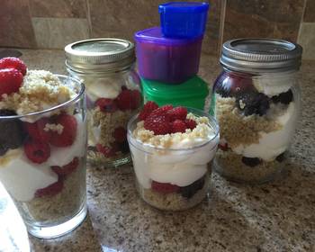 Best Recipe Quinoa parfait Practical Delicious