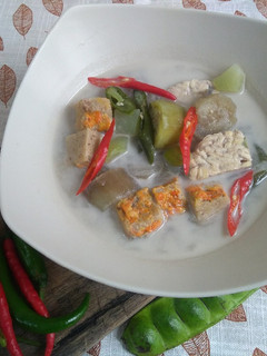 Foto resep 126. Lodeh teroncom / terong oncom (bumbu iris)