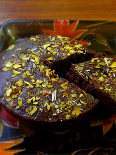 ड्राई फ्रूट चोको केक (Dry fruit choco cake recipe in Hindi) रेसिपी मुख्य फोटो