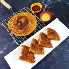 A picture of Baked Vegetable Handvo.