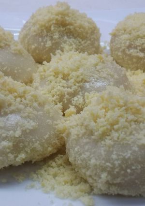 Hình của món Bánh dày đậu xanh (ngọt).
