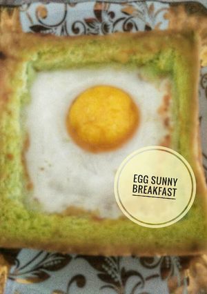 Foto resep Egg sunny breakfast