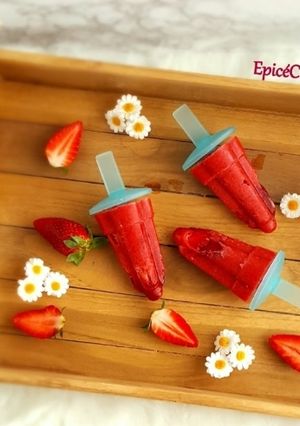 Une photo de Esquimau Fraise Miel