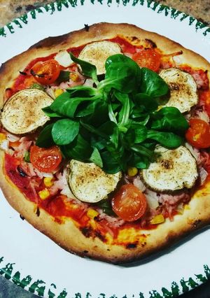 Foto principal de Pizza casera light sin queso