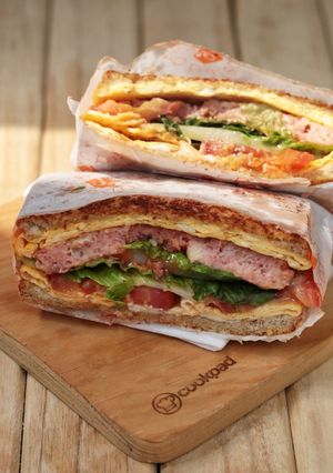 Foto resep Sandwich Luncheon Ayam