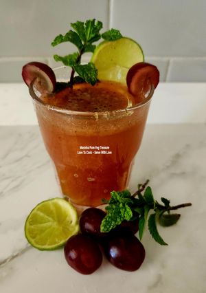 A picture of Black Grapes Lime Fuljar Fountain Soda - Trending Viral Fuljar Fountain Soda - 2 Minutes.