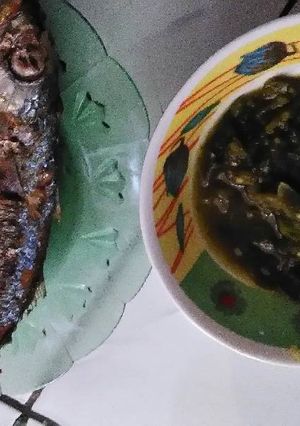 Foto resep Kembung goreng +sambal ijo