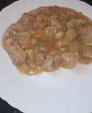 Lomo de cerdo al champiñón