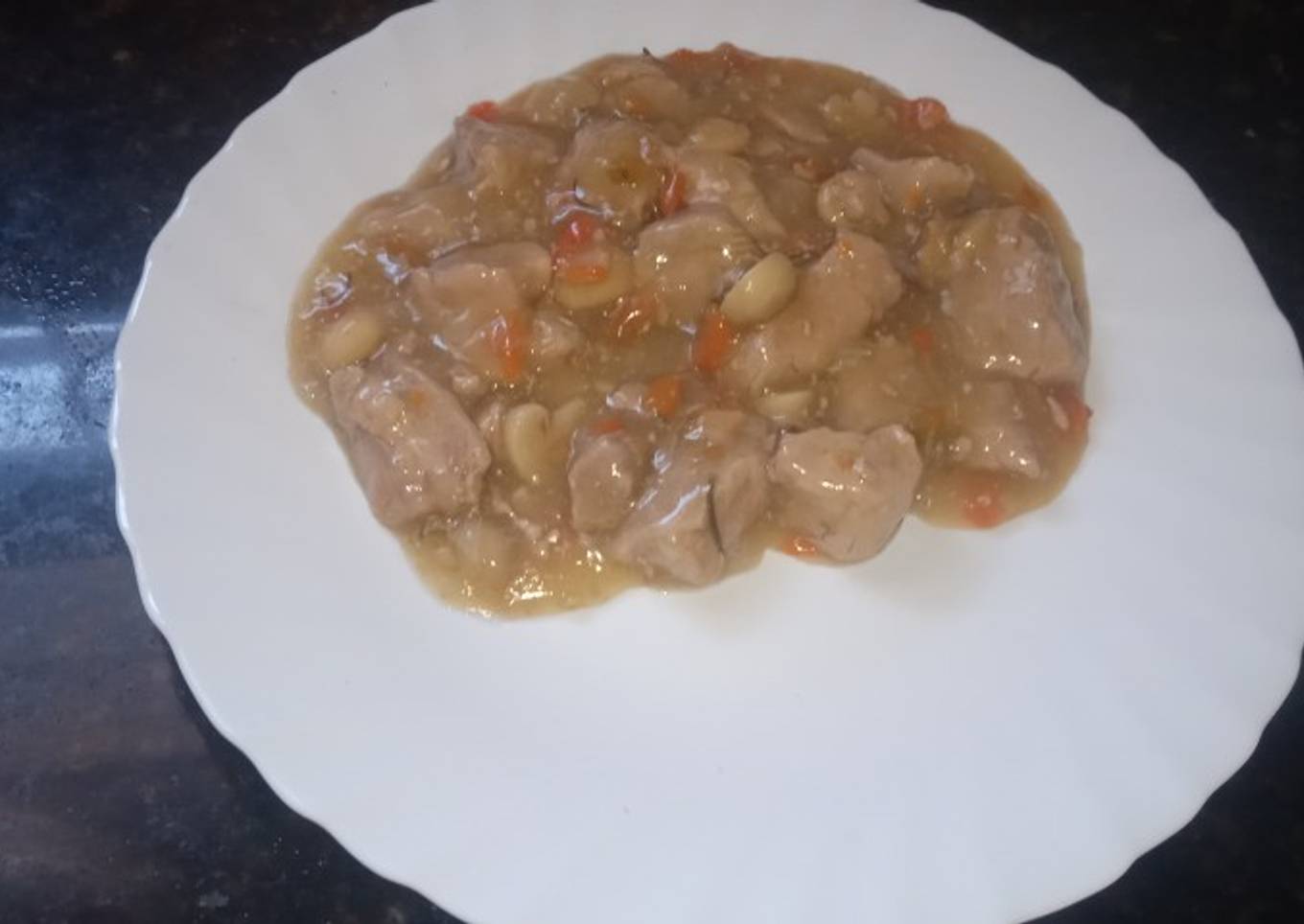 Lomo de cerdo al champiñón