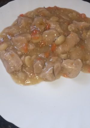 Una foto de Lomo de cerdo al champiñón