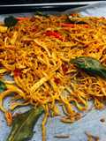 Vietnamese Dried Chicken with Lime Leaves
