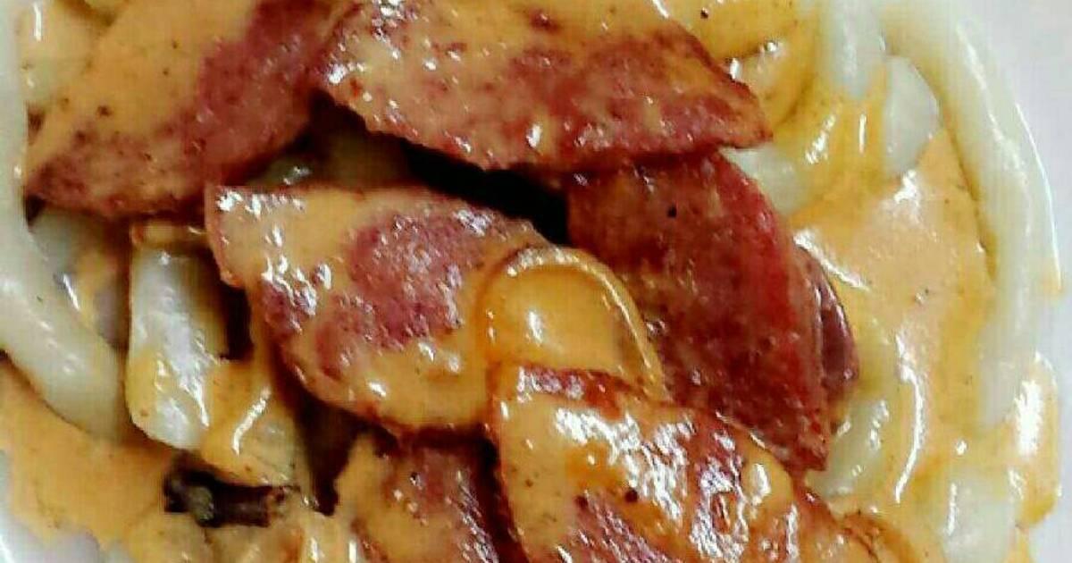 Frito con salami 100 recetas caseras Cookpad