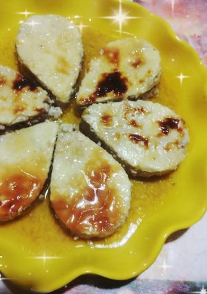 صورة لوصفة طاجين الجبن بالرز