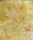 Cháo cá hồi bí đỏ