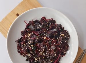 Foto resep Salad Bayam Merah