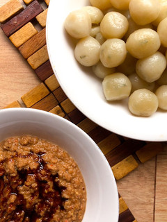 Foto resep Cilok kuah kacang