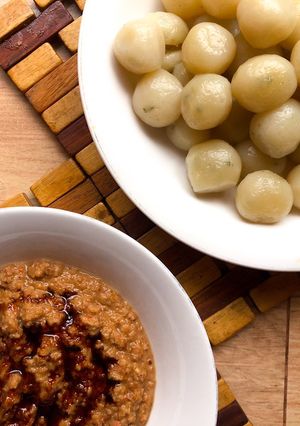 Foto resep Cilok kuah kacang