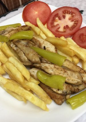 A picture of Chicken Shawarma.