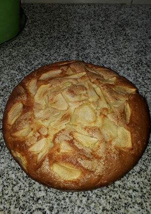 Una foto de Torta con manzanas 🍎
