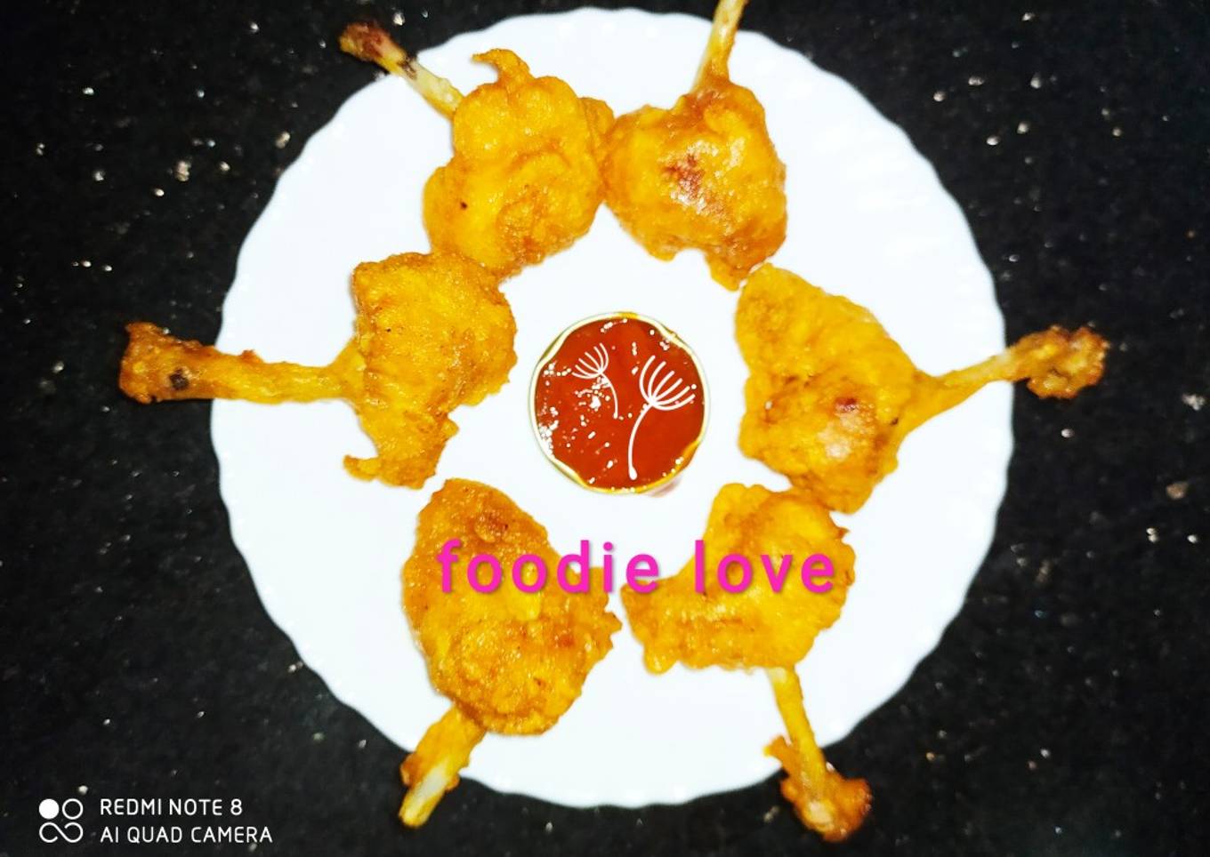 Lollipop chicken - dry version