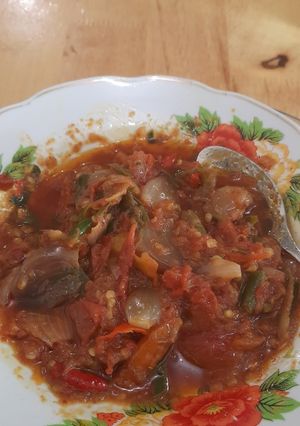 Foto resep Sambel daun jeruk