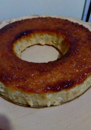 Una foto de Budín de pan 🍮 (de galletitas 🍪🍪!) Facilísimo y riquísimoo