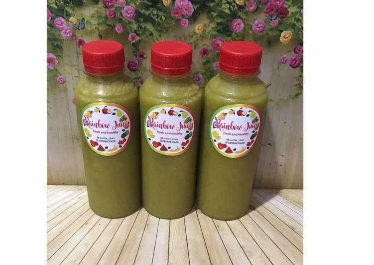 Resep Diet Juice Mango Orange Grape Collard, Enak Banget