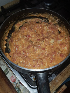 Una foto de Tomates con huevo