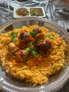 صورة لوصفة الرز البخاري