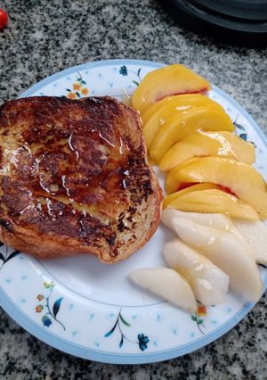 Una foto de French toast reducida en calorías! 115cal x unidad (sola)