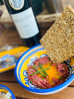 Una foto de Tartar de wagyu