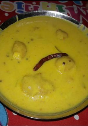 कढ़ी (Kadhi recipe in hindi) रेसिपी मुख्य फोटो