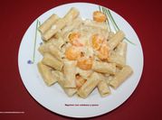 Una foto de pasta rigatoni