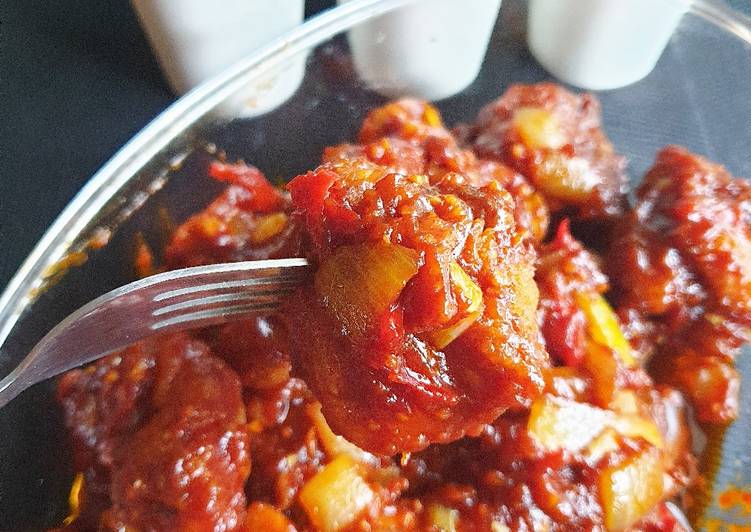 Langkah Mudah untuk Menyiapkan Ayam Goreng Bumbu ala Korea (resep mamanya Han Sol Jang) yang Sempurna
