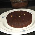 Tortita individual de cacao, sin azúcar, harina ni gluten