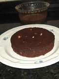 Tortita individual de cacao, sin azúcar, harina ni gluten