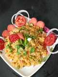 Tomato and Green Garlic Pulao