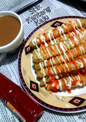 Foto resep 35. Stik kentang keju