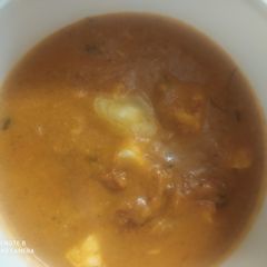 Makhani paneer gravy A picture of Makhani paneer gravy.