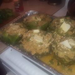 A picture of Stuffed Artichokes.