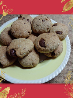 Una foto de Galletitas de avena con chispas de chocolate