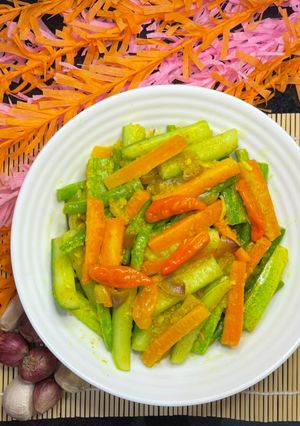 Foto resep Acar Kuning (Timun, Wortel, Buncis)