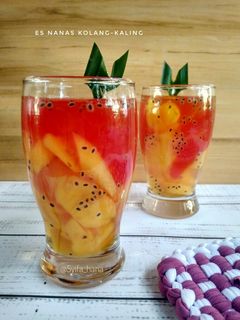 Foto resep Es nanas kolang-kaling #bikinramadanberkesan #18