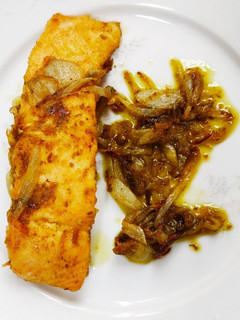 Una foto de Salmón rebozado 👌😋