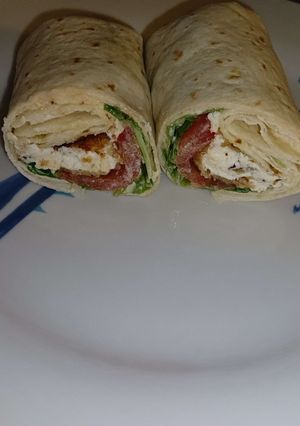 Une photo de Wrap au chèvre façon McDonald's