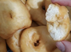 Una foto de Torta frita con harina 000