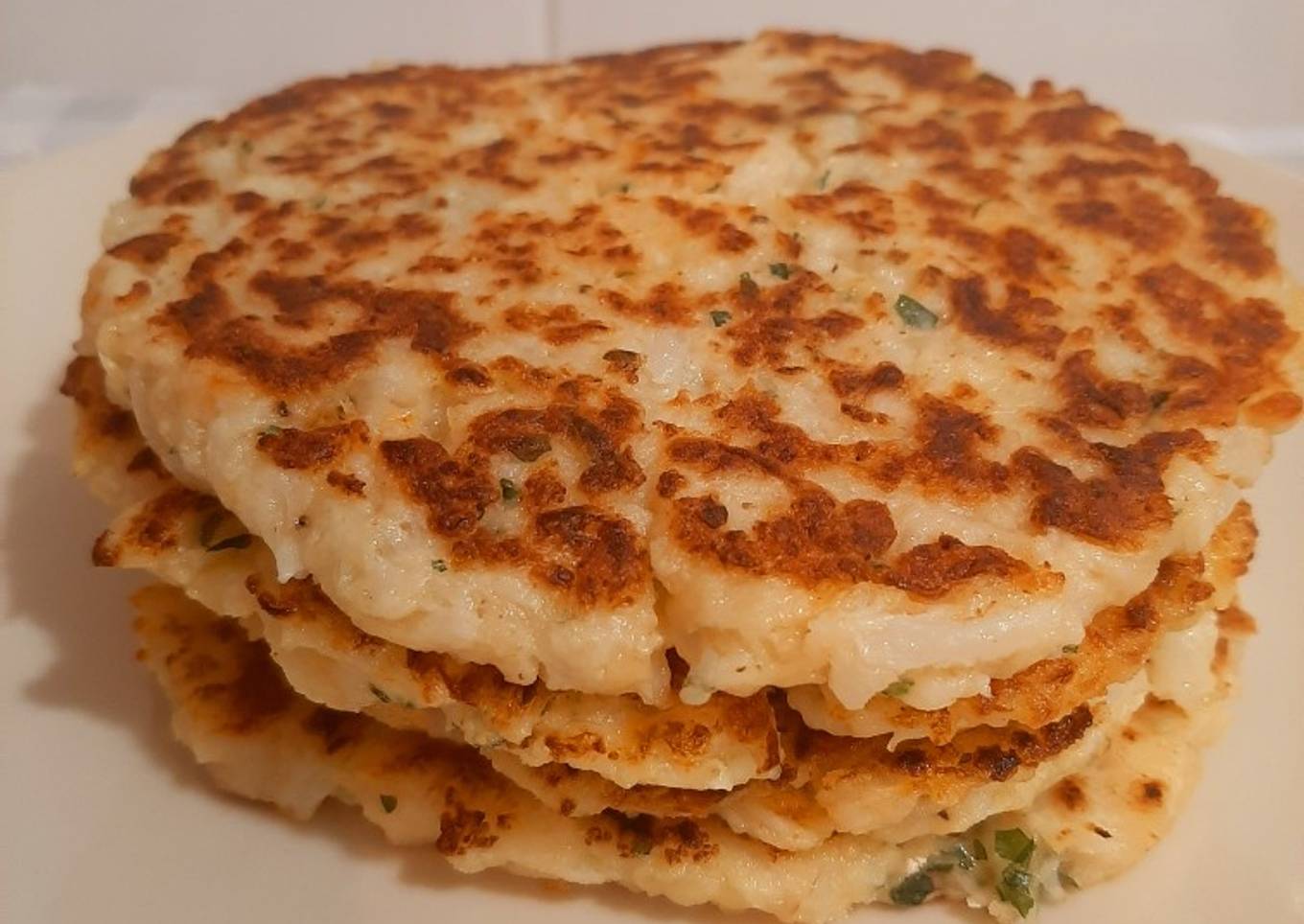 Tortitas de coliflor