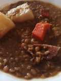 Lentejas(Mi receta) en mambo