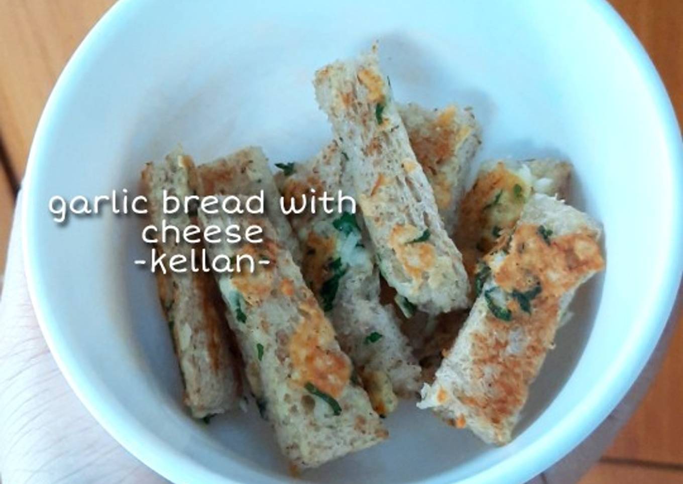 Snack MPASI 8m+ - Garlic Bread with Cheese